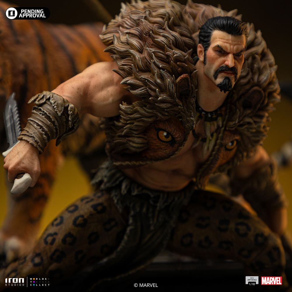 Estátua Kraven - Spider-Man vs Villains Diorama - BDS Art Scale 1/10 - Iron Studios