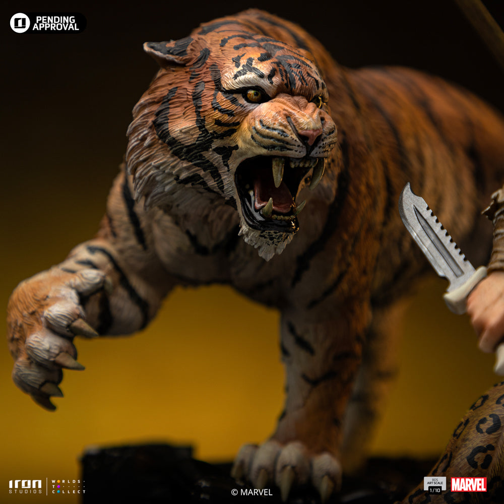 Estátua Kraven - Spider-Man vs Villains Diorama - BDS Art Scale 1/10 - Iron Studios