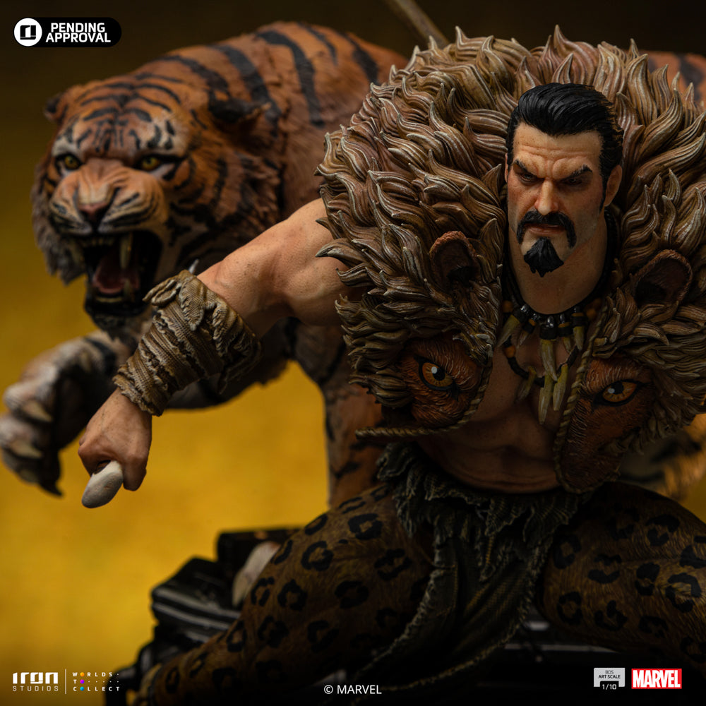 Estátua Kraven - Spider-Man vs Villains Diorama - BDS Art Scale 1/10 - Iron Studios