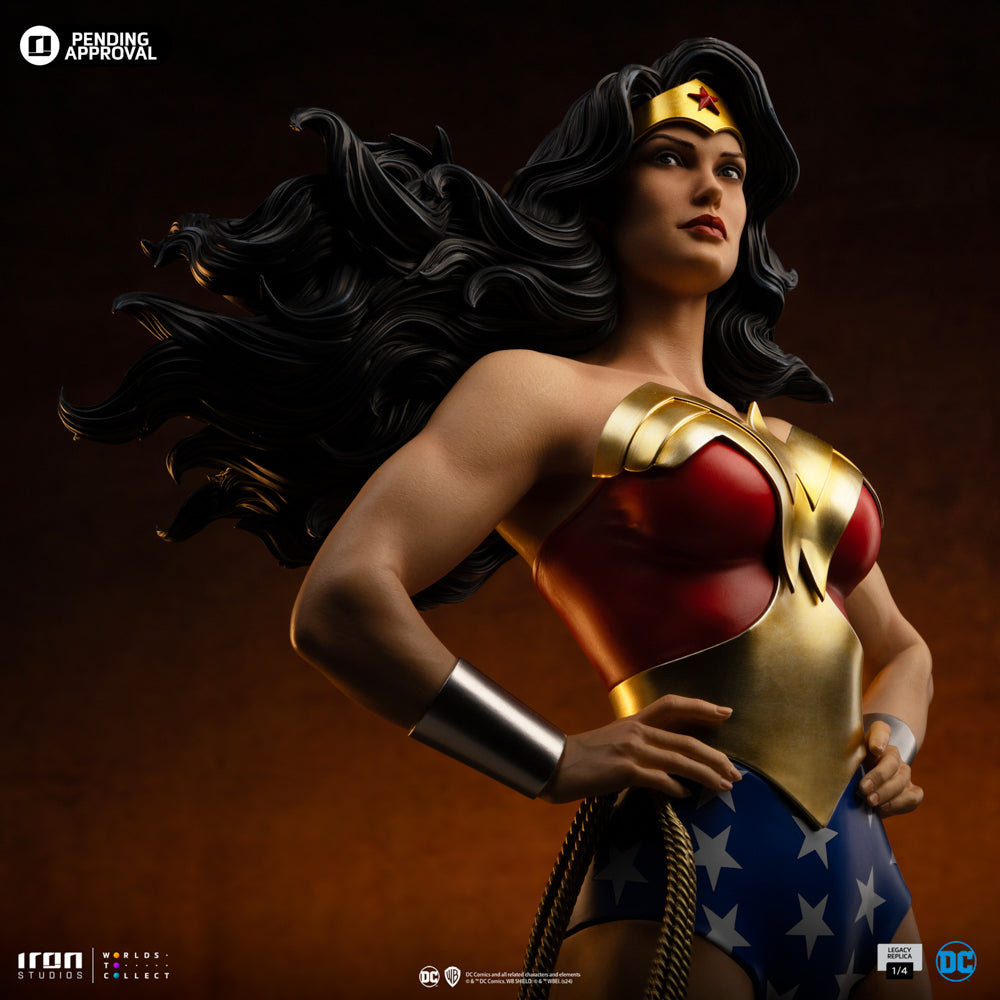 Estátua Mulher Maravilha - DC Trinity - Legacy Replica 1/4 - Iron Studios