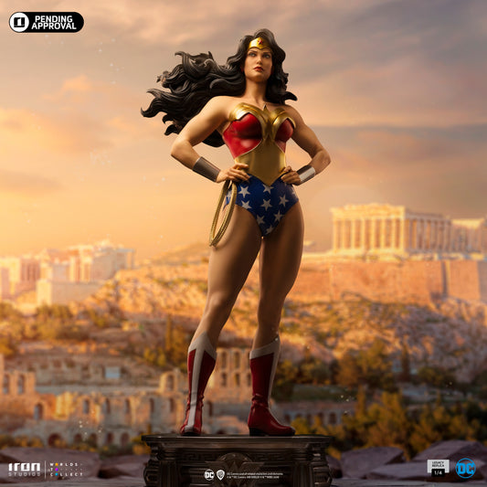Estátua Mulher Maravilha - DC Trinity - Legacy Replica 1/4 - Iron Studios