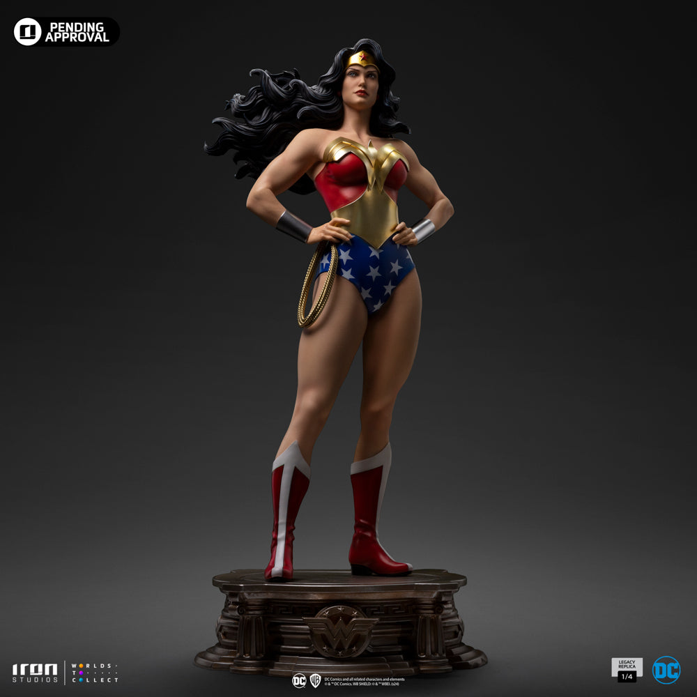 Estátua Mulher Maravilha - DC Trinity - Legacy Replica 1/4 - Iron Studios