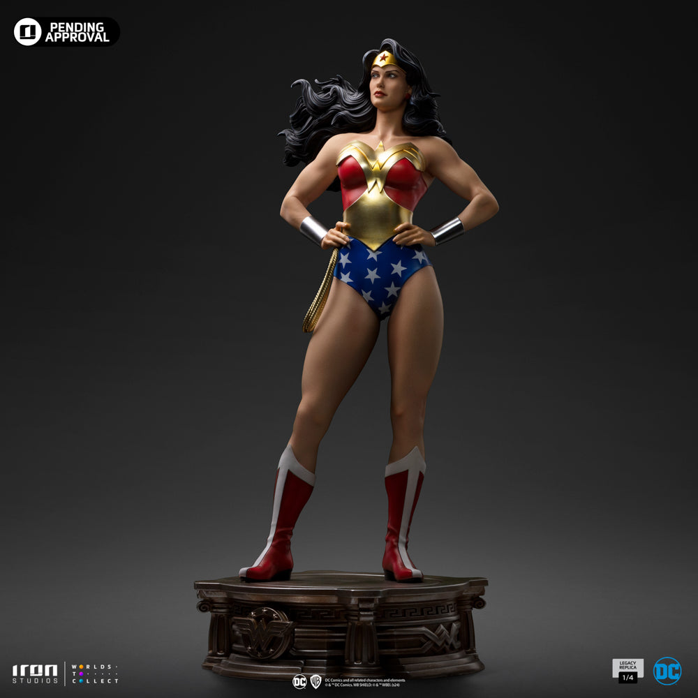 Estátua Mulher Maravilha - DC Trinity - Legacy Replica 1/4 - Iron Studios