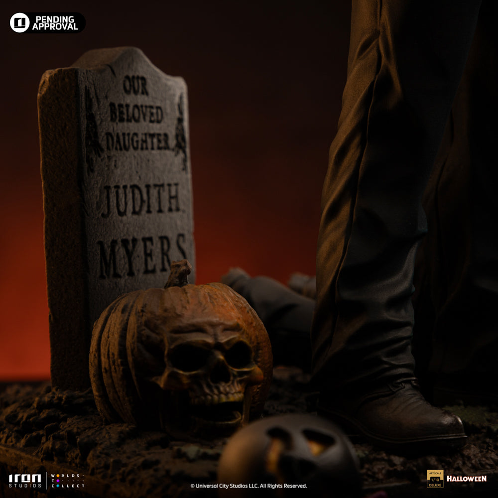 Estátua Michael Myers Deluxe - Halloween 2 - Art Scale 1/10 - Iron Studios