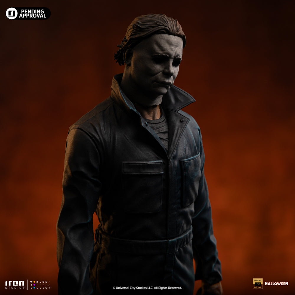 Estátua Michael Myers Deluxe - Halloween 2 - Art Scale 1/10 - Iron Studios
