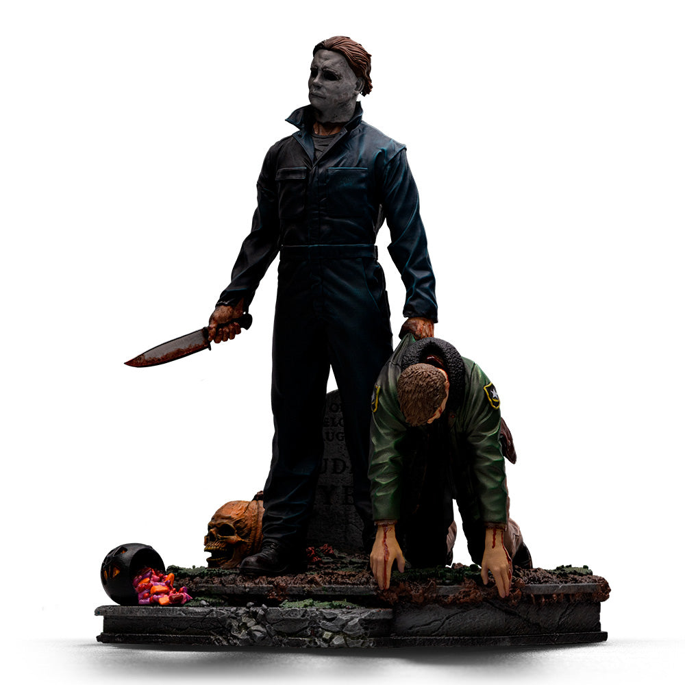 Estátua Michael Myers Deluxe - Halloween 2 - Art Scale 1/10 - Iron Studios