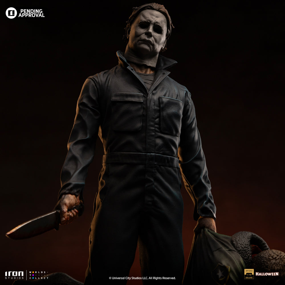 Estátua Michael Myers Deluxe - Halloween 2 - Art Scale 1/10 - Iron Studios