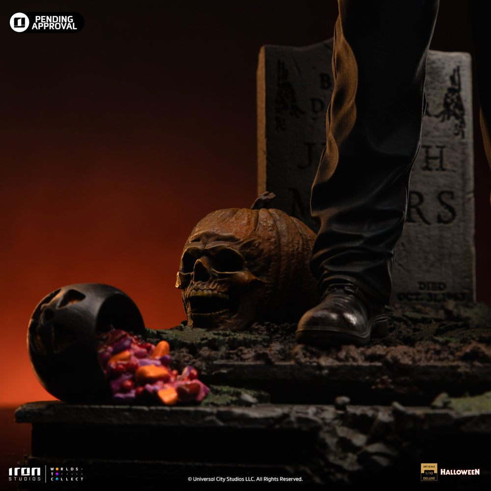 Estátua Michael Myers Deluxe - Halloween 2 - Art Scale 1/10 - Iron Studios