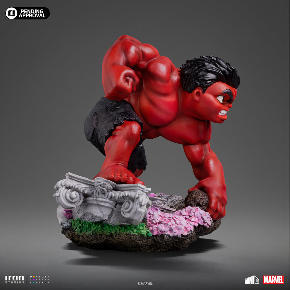 Estátua Red Hulk - Captain America: Brave New World - MiniCo - Iron Studios