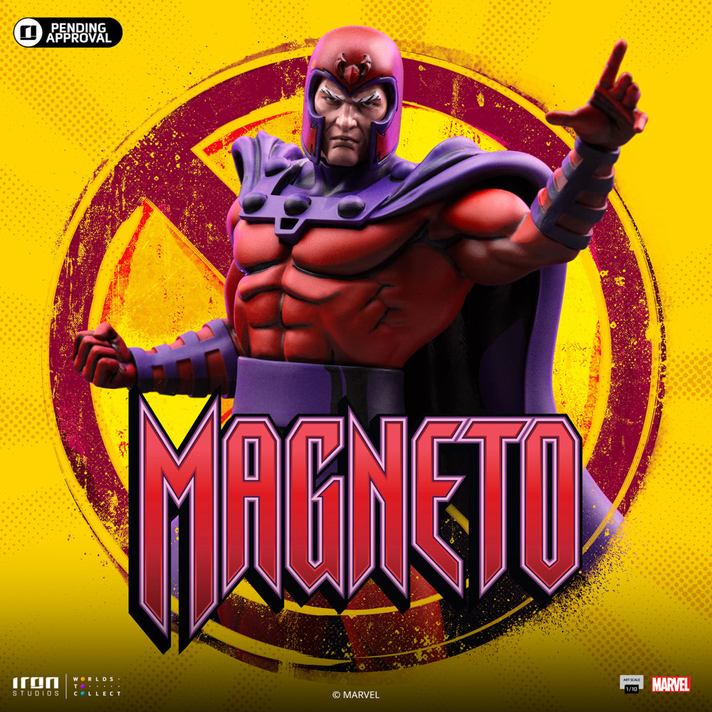 Estátua Magneto - X-Men '97- Art Scale 1/10 - Iron Studios