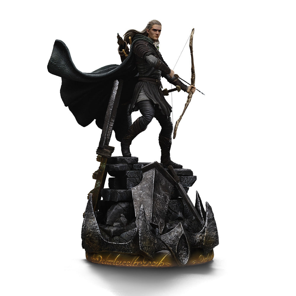 Estátua Legolas Unleashed - O Senhor dos Anéis - Art Scale 1/10 - Iron Studios
