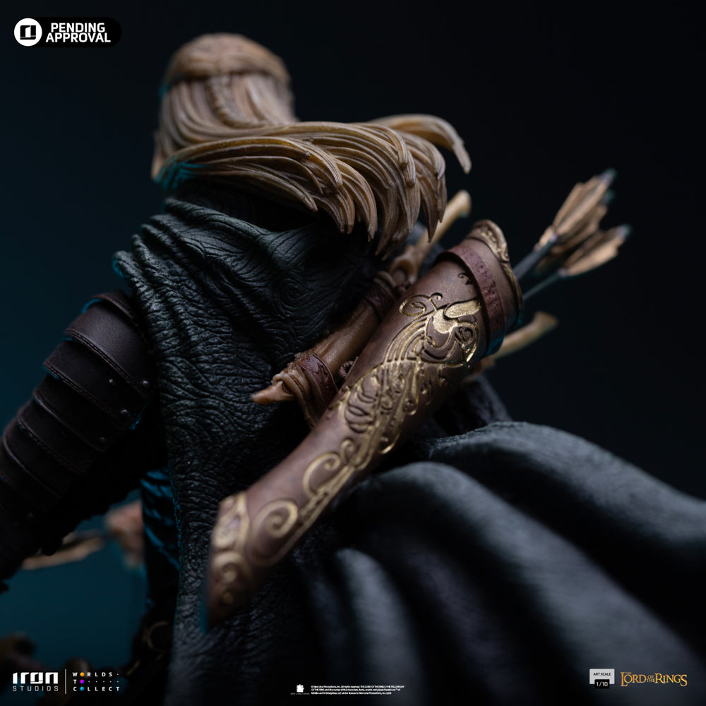Estátua Legolas Unleashed - O Senhor dos Anéis - Art Scale 1/10 - Iron Studios