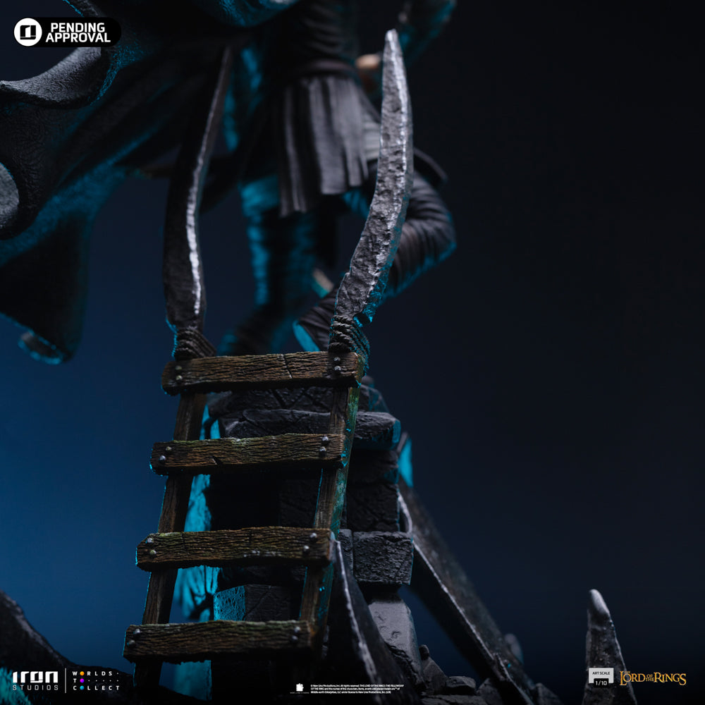 Estátua Legolas Unleashed - O Senhor dos Anéis - Art Scale 1/10 - Iron Studios
