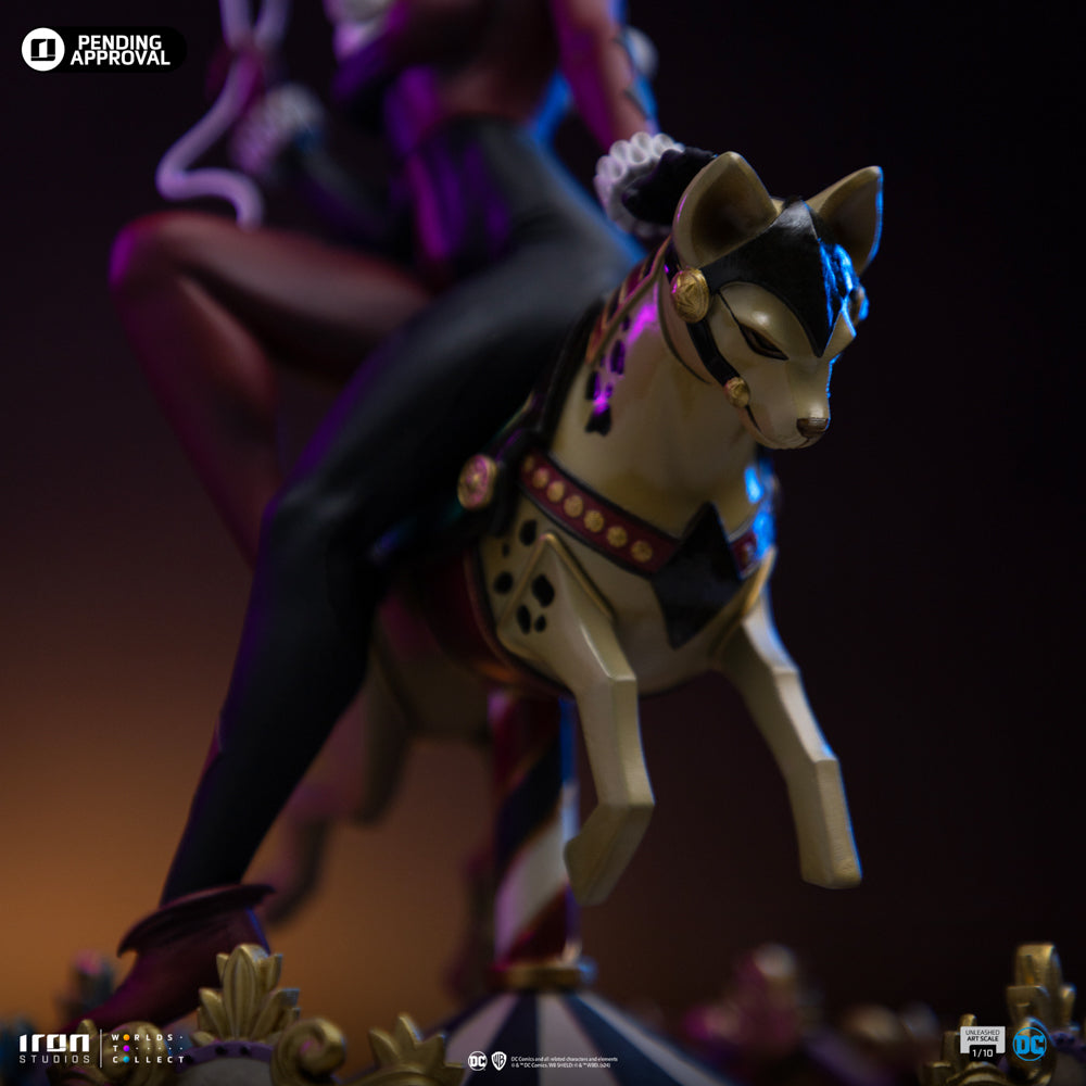 Estátua Arlequina Unleashed - DC Comics - Art Scale 1/10 - Iron Studios