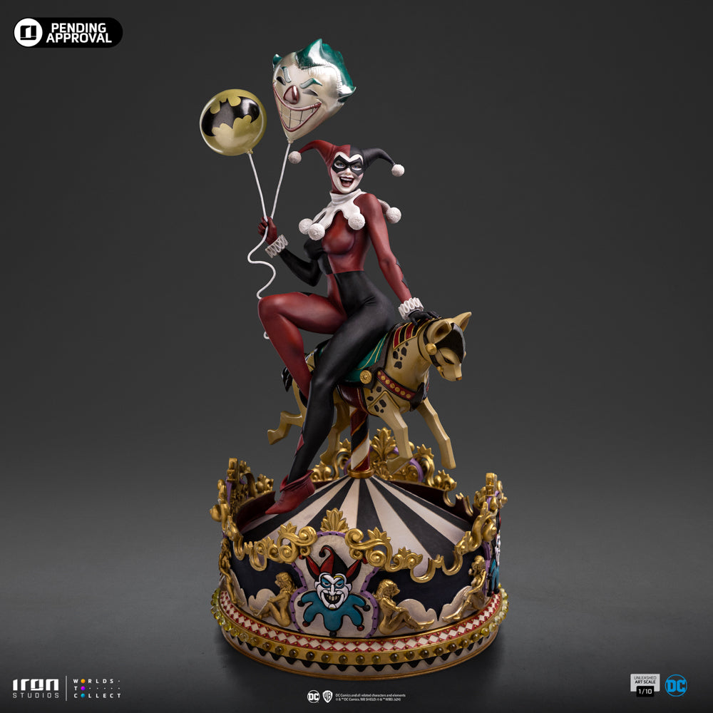 Estátua Arlequina Unleashed - DC Comics - Art Scale 1/10 - Iron Studios