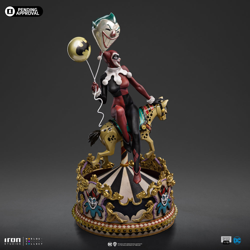 Estátua Arlequina Unleashed - DC Comics - Art Scale 1/10 - Iron Studios