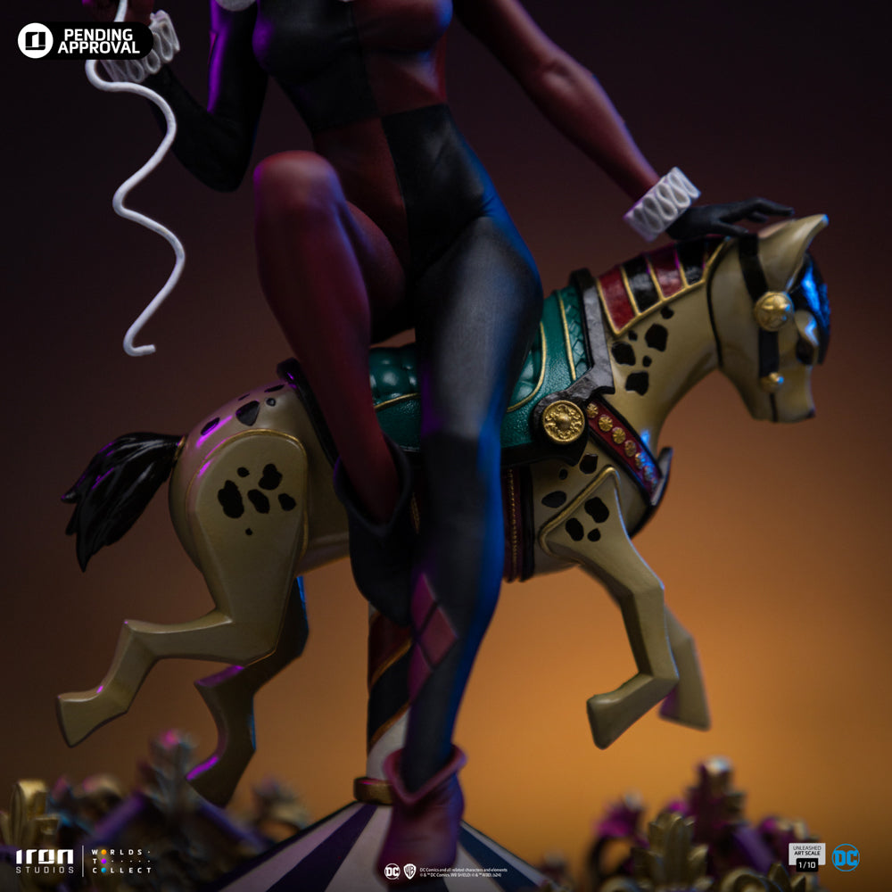 Estátua Arlequina Unleashed - DC Comics - Art Scale 1/10 - Iron Studios