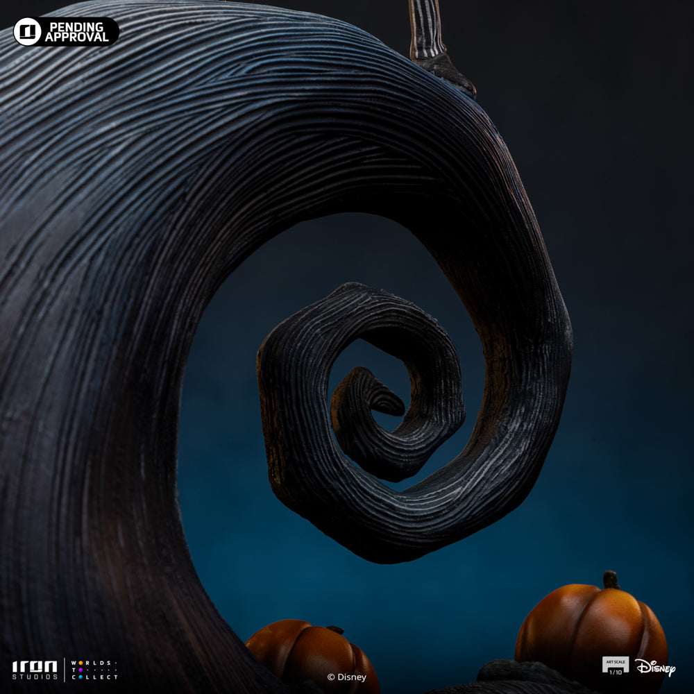 Estátua Jack Skellington - Estranha Mundo de Jack  - Art Scale 1/10 - Iron Studios