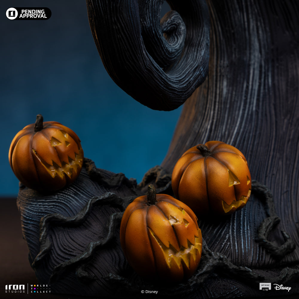 Estátua Jack Skellington - Estranha Mundo de Jack  - Art Scale 1/10 - Iron Studios