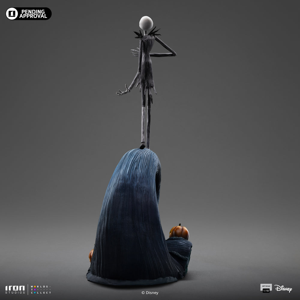 Estátua Jack Skellington - Estranha Mundo de Jack  - Art Scale 1/10 - Iron Studios