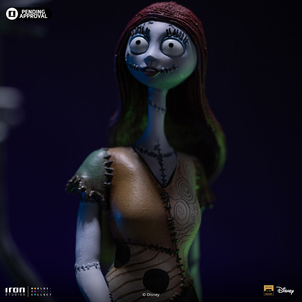 Estátua Jack and Sally  Deluxe - O Estranho Mundo de Jack - Art Scale 1/10 - Iron Studios