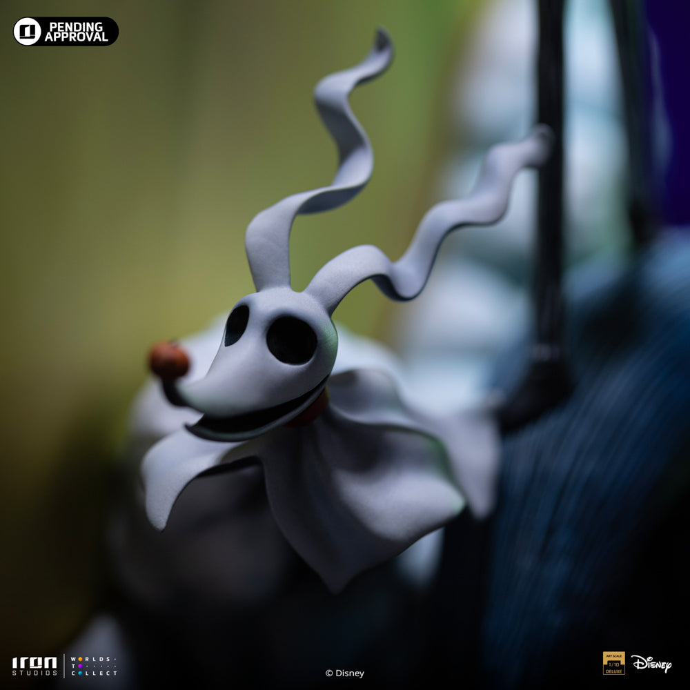 Estátua Jack and Sally  Deluxe - O Estranho Mundo de Jack - Art Scale 1/10 - Iron Studios