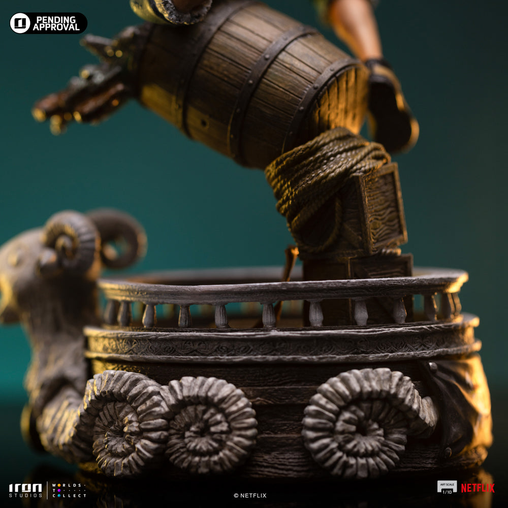 Estátua Monkey D. Luffy - One Piece Netflix - Art Scale 1/10 - Iron Studios