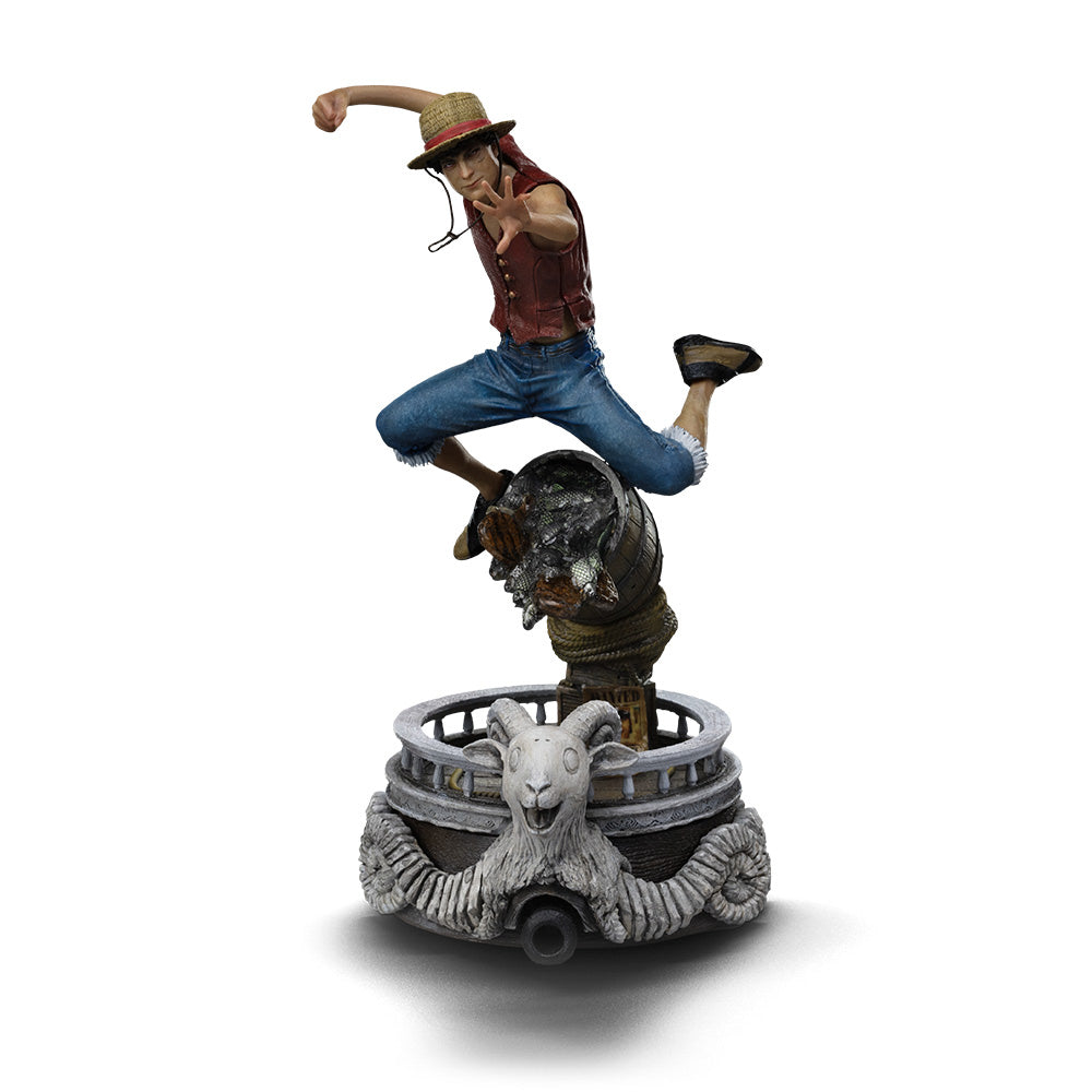 Estátua Monkey D. Luffy - One Piece Netflix - Art Scale 1/10 - Iron Studios