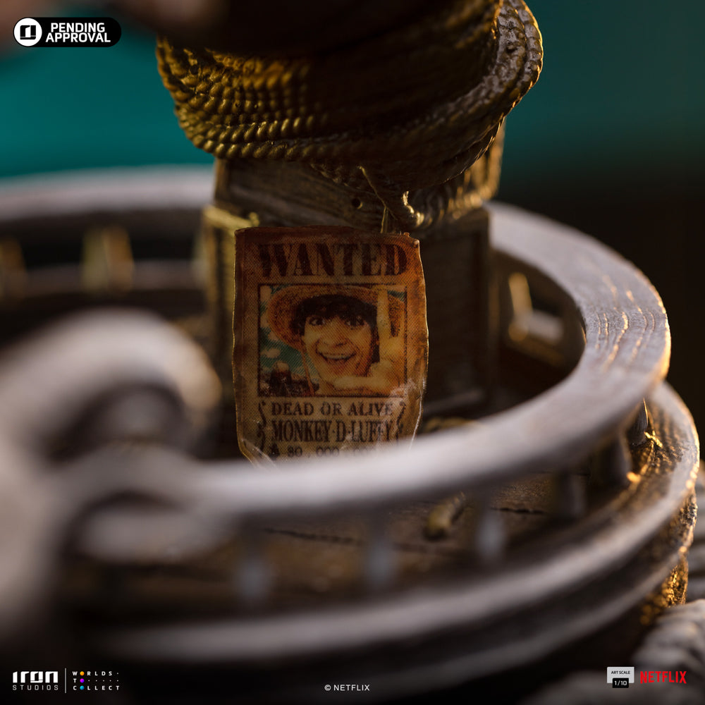 Estátua Monkey D. Luffy - One Piece Netflix - Art Scale 1/10 - Iron Studios