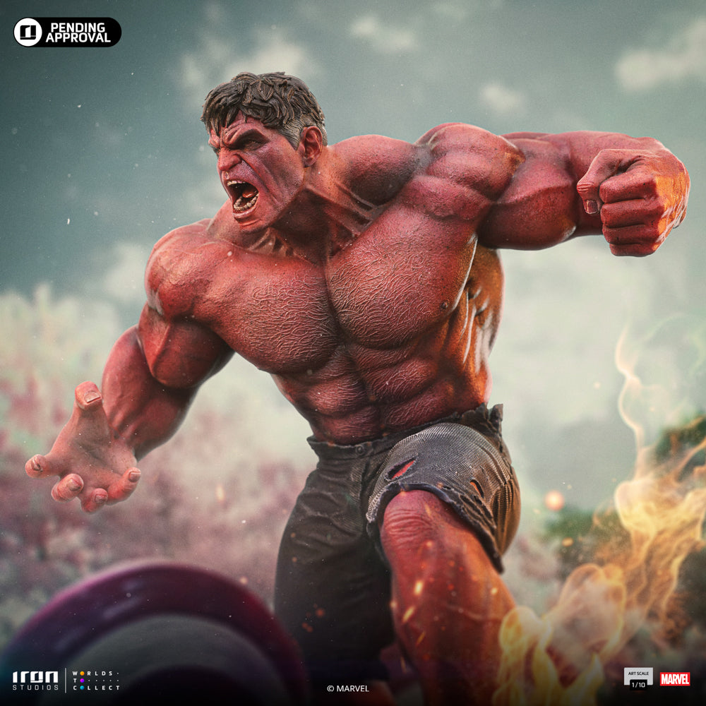Estátua Red Hulk - Brave New World - Art Scale 1/10 - Iron Studios