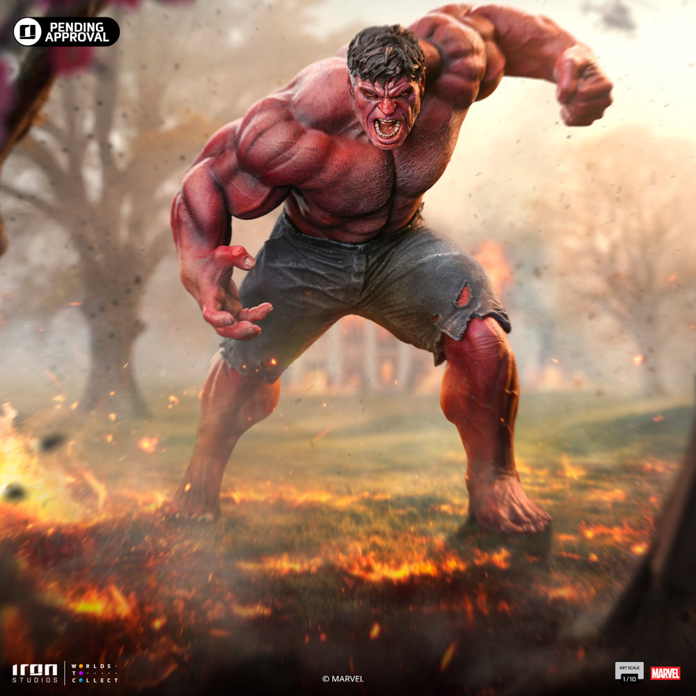 Estátua Red Hulk - Brave New World - Art Scale 1/10 - Iron Studios