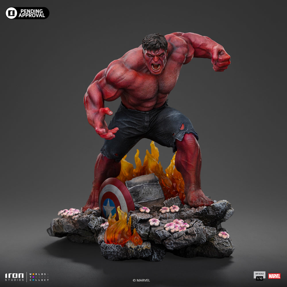 Estátua Red Hulk - Brave New World - Art Scale 1/10 - Iron Studios