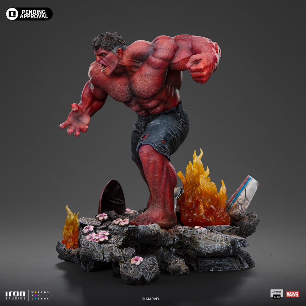 Estátua Red Hulk - Brave New World - Art Scale 1/10 - Iron Studios