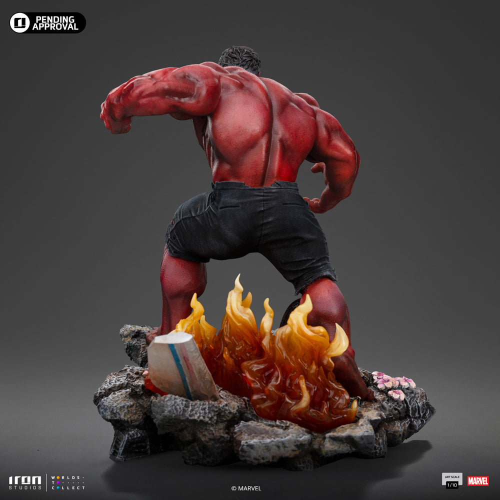 Estátua Red Hulk - Brave New World - Art Scale 1/10 - Iron Studios