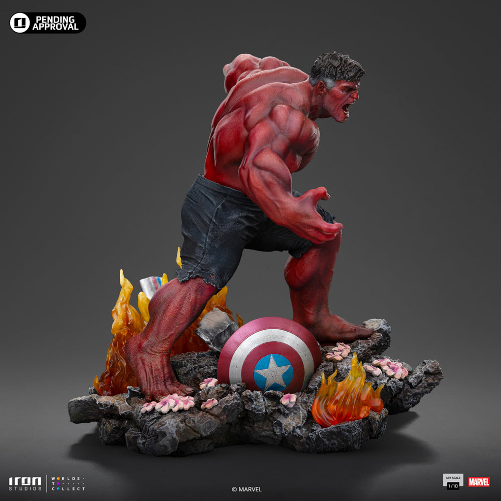 Estátua Red Hulk - Brave New World - Art Scale 1/10 - Iron Studios
