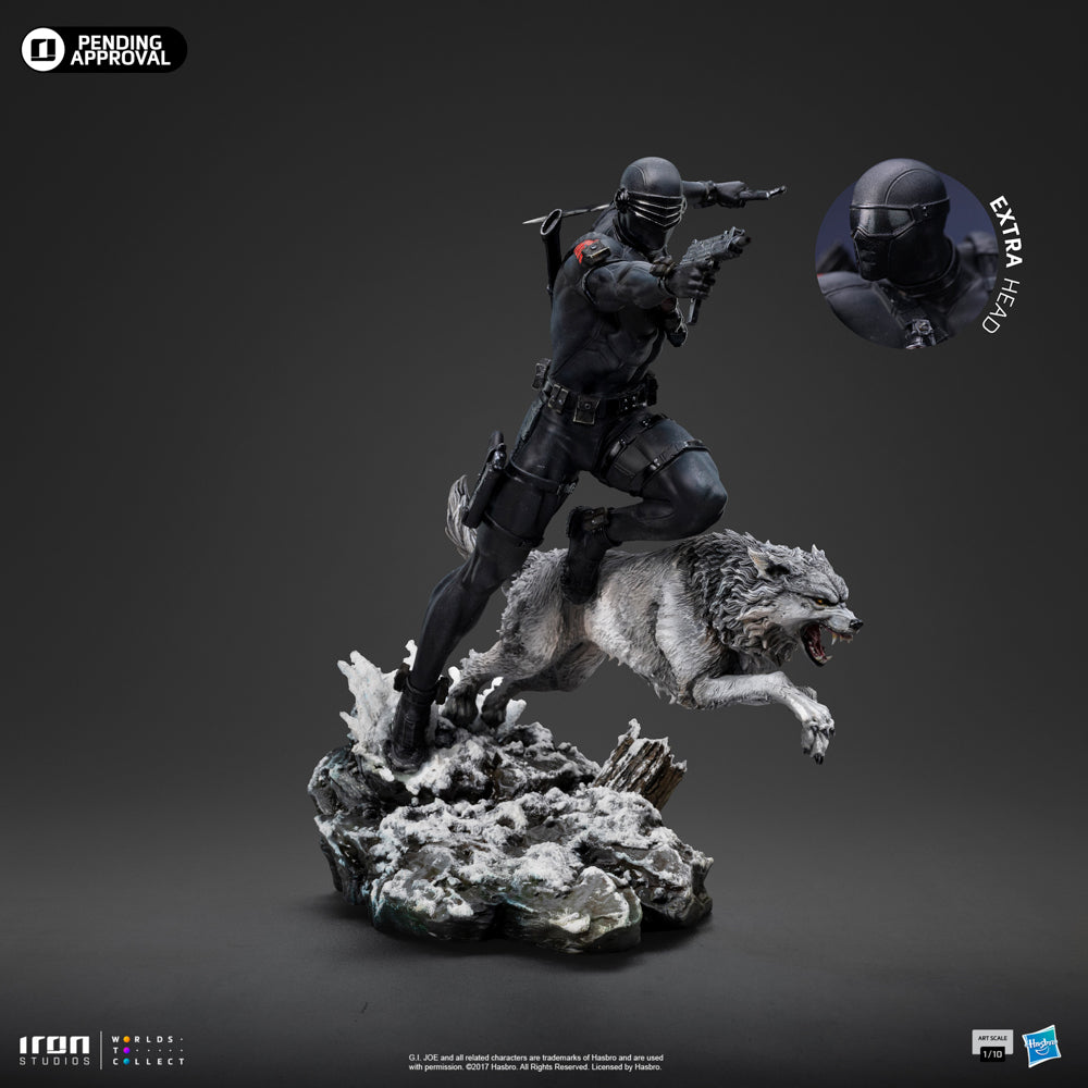 Estátua Snake Eyes and Timber - Comandos em Ação - Art Scale 1/10 - Iron Studios