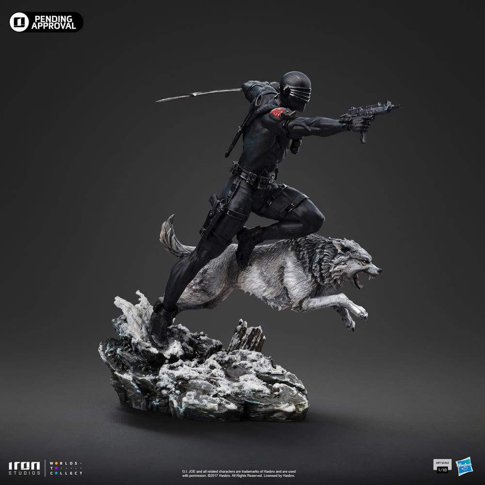 Estátua Snake Eyes and Timber - Comandos em Ação - Art Scale 1/10 - Iron Studios