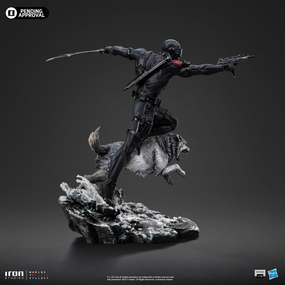Estátua Snake Eyes and Timber - Comandos em Ação - Art Scale 1/10 - Iron Studios