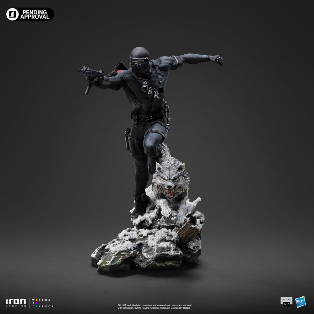 Estátua Snake Eyes and Timber - Comandos em Ação - Art Scale 1/10 - Iron Studios