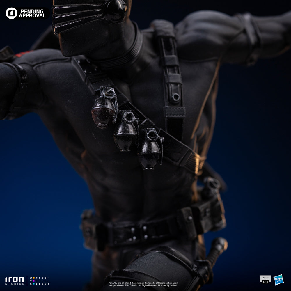 Estátua Snake Eyes and Timber - Comandos em Ação - Art Scale 1/10 - Iron Studios