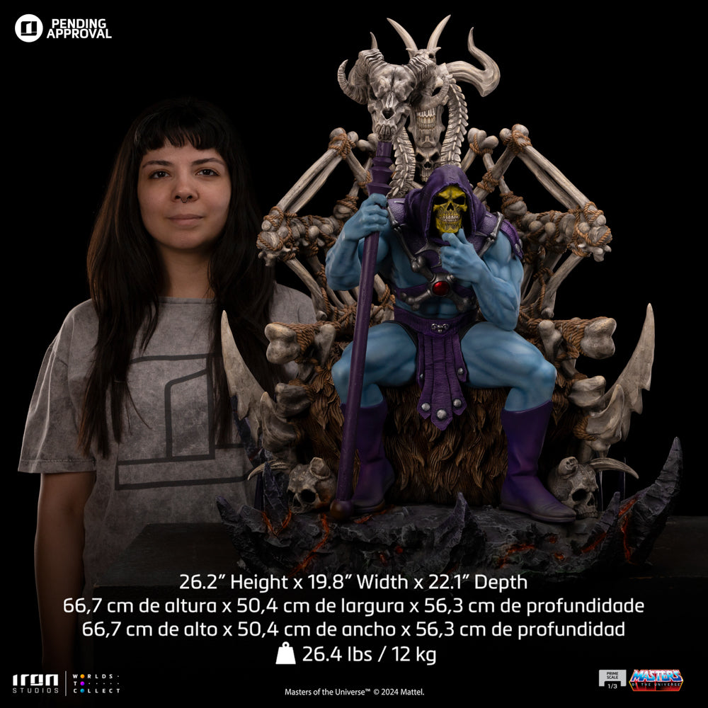 Estátua Skeletor (10th Anniversary) - He-man e os Mestres do Universo - Prime Scale 1/3 - Iron Studios