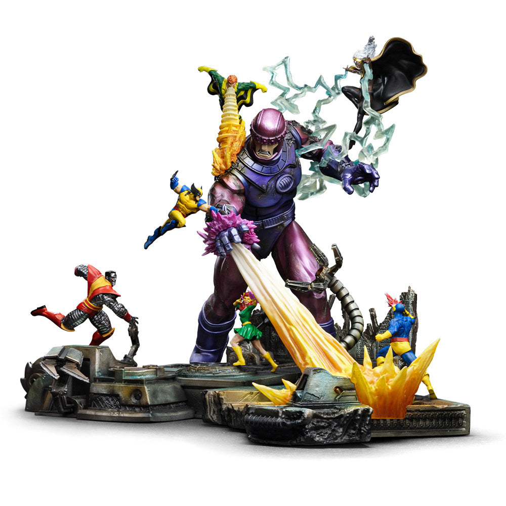 Estátua X-Men Danger Room Comics Diorama A - X-Men - Demi Scale 1/20 - Iron Studios