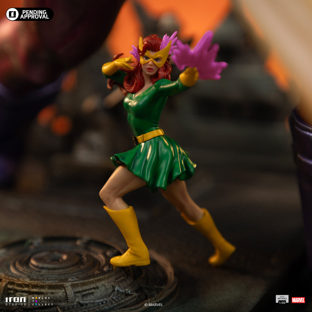 Estátua X-Men Danger Room Comics Diorama A - X-Men - Demi Scale 1/20 - Iron Studios