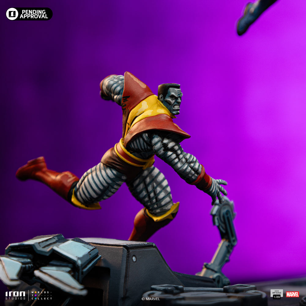 Estátua X-Men Danger Room Comics Color Variant Diorama A - X-Men - Demi Scale 1/20 - Iron Studios
