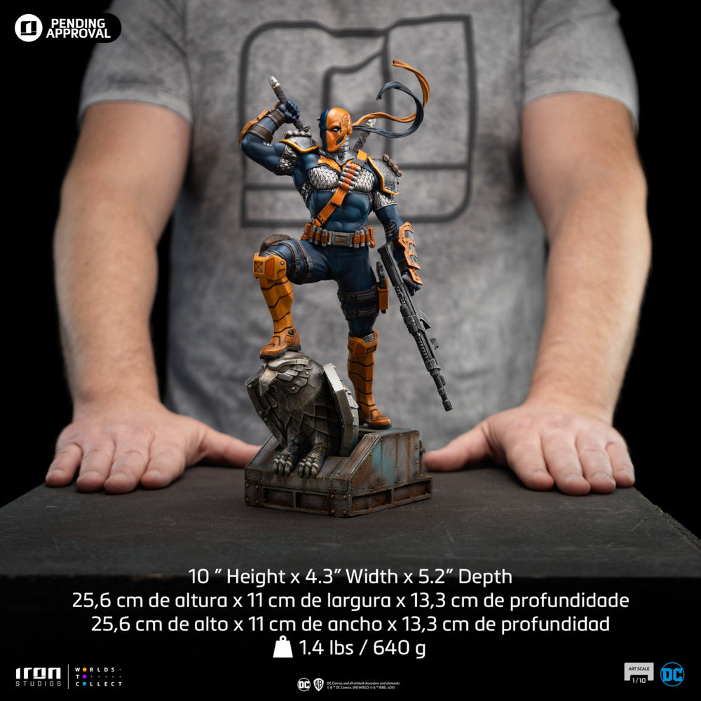 Estátua Deathstroke - DC Comics Series #9 - Art Scale 1/10 - Iron Studios