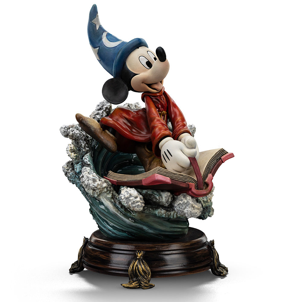 Estátua Sorcerer Mickey - Disney Classics - Vintage Collection - Iron Studios
