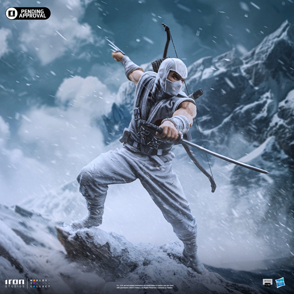 Estátua Storm Shadow - Comandos em Ação - Art Scale 1/10 - Iron Studios