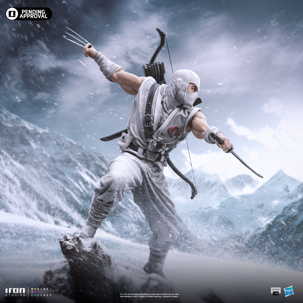 Estátua Storm Shadow - Comandos em Ação - Art Scale 1/10 - Iron Studios
