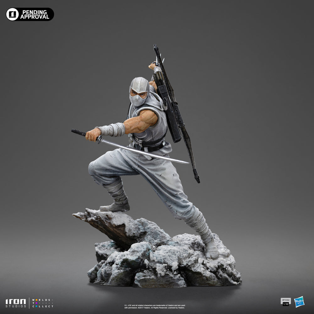 Estátua Storm Shadow - Comandos em Ação - Art Scale 1/10 - Iron Studios