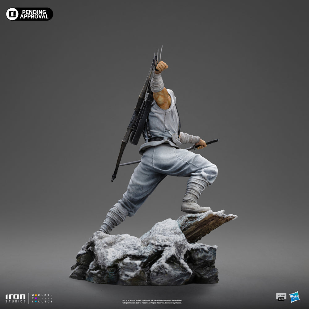 Estátua Storm Shadow - Comandos em Ação - Art Scale 1/10 - Iron Studios